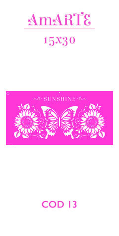 STENCIL AMARTE 15X30 - 13