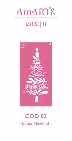 Stencil AmARTE NAV 20x40 - 02