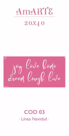 Stencil AmARTE NAV 20x40 - 03