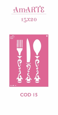 Stencil AmARTE 15x20 - 15