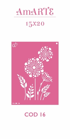 Stencil AmARTE 15x20 - 16