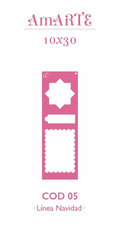 Stencil AmARTE NAV 10x30 - 05
