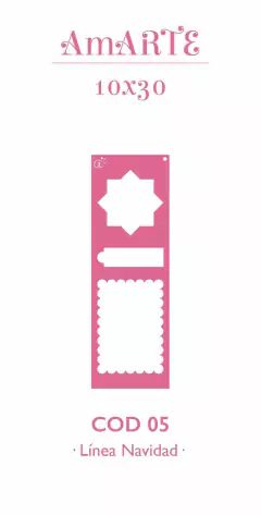 Stencil AmARTE NAV 10x30 - 05