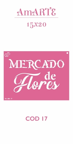 Stencil AmARTE 15x20 - 17