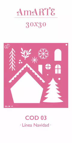 Stencil AmARTE NAV 30x30 - 03