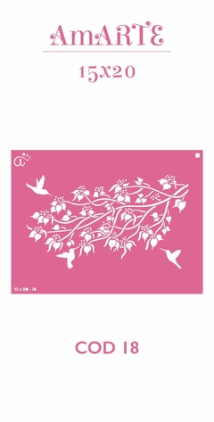 Stencil AmARTE 15x20 - 18