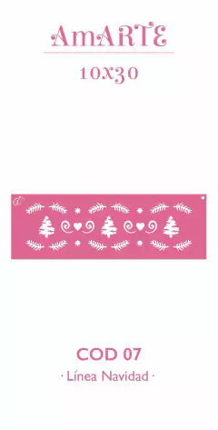 Stencil AmARTE NAV 10x30 - 07