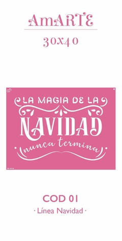 Stencil AmARTE NAV 30x40 - 01