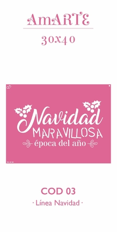 Stencil AmARTE NAV 30x40 - 03