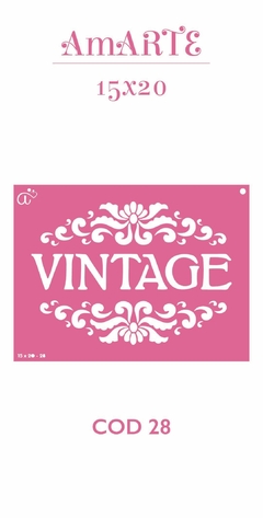 Stencil AmARTE 15x20 - 28