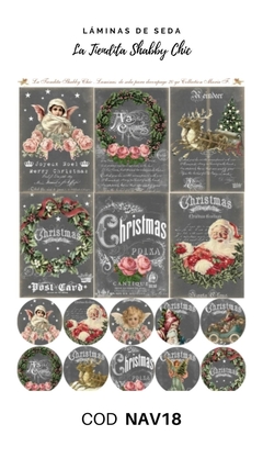Lámina de Seda de La Tiendita Shabby Chic - NAV18