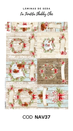 Lámina de Seda de La Tiendita Shabby Chic - NAV37