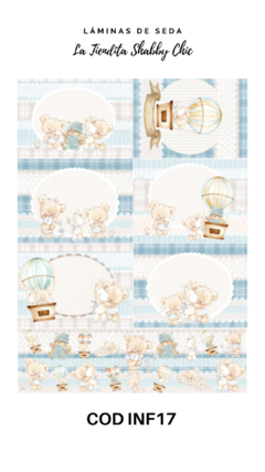 Lámina de Seda de La Tiendita Shabby Chic - INF17