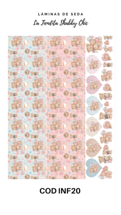 Lámina de Seda de La Tiendita Shabby Chic - INF20