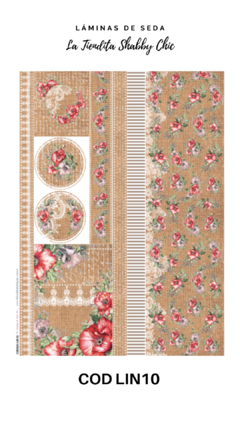 Lámina de Seda de La Tiendita Shabby Chic - LIN10