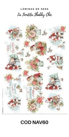 Lámina de Seda de La Tiendita Shabby Chic - NAV60