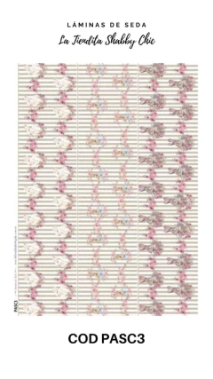 Lámina de Seda de La Tiendita Shabby Chic - PASC3