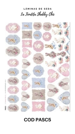 Lámina de Seda de La Tiendita Shabby Chic - PASC5