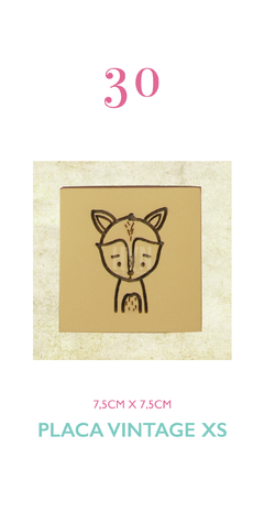 HyN Placa Vintage XS - 30