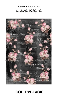 Lámina de Seda de La Tiendita Shabby Chic - RVBLACK