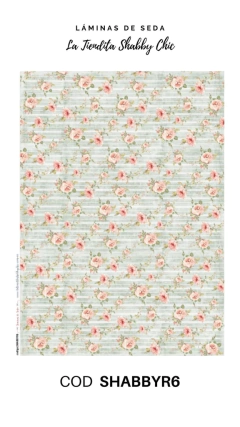 Lámina de Seda de La Tiendita Shabby Chic - SHABBYR6
