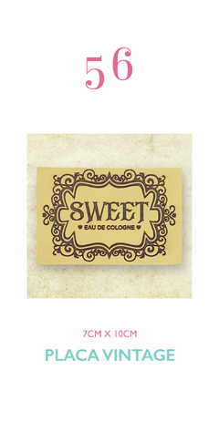HyN Placa Vintage - 56