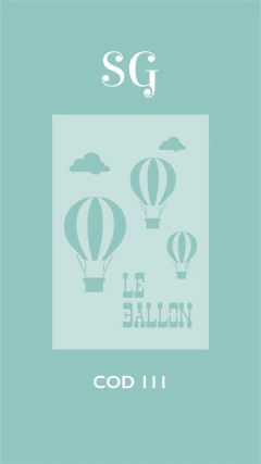 Stencil MilArtes 20x30cm SG - 111