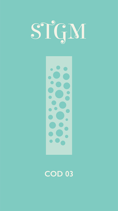 Stencil HyN 4x15cm STGM - 03