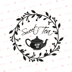 Lady Stamp C019 - Tetera Ramitas