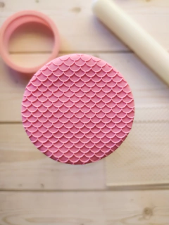 Deliprint - Stamp Relieve Textura Escamas 081