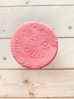 Deliprint - Stamp Relieve Textura Hojas 083