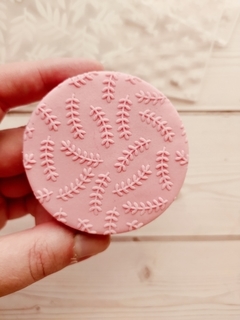Deliprint - Stamp Relieve Textura Hojas 048