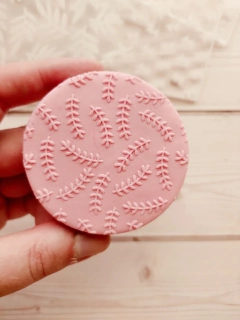 Deliprint - Stamp Relieve Textura Hojas 048