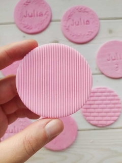 Deliprint - Stamp Relieve Textura Rayas 067