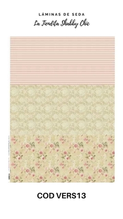 Lámina de Seda de La Tiendita Shabby Chic - VERS13