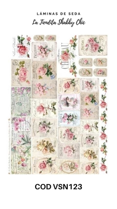 Lámina de Seda de La Tiendita Shabby Chic - VSN123