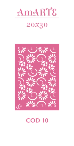 Stencil AmARTE 20x30 - 10 - buy online