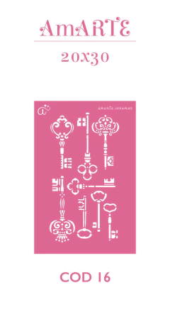 Stencil AmARTE 20x30 - 16