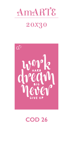 Stencil AmARTE 20x30 - 26