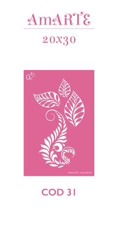 Stencil AmARTE 20x30 - 31