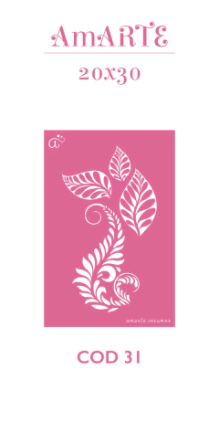 Stencil AmARTE 20x30 - 31