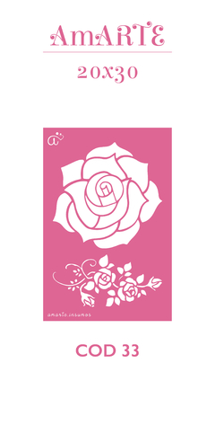 Stencil AmARTE 20x30 - 33