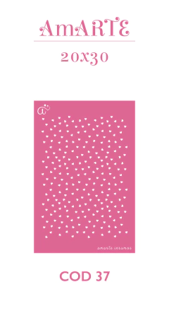Stencil AmARTE 20x30 - 37