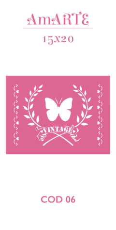 Stencil AmARTE 15x20 - 06