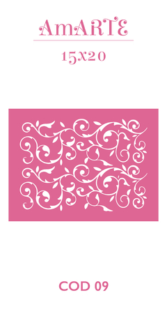 Stencil AmARTE 15x20 - 09