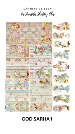 Lámina de Seda de La Tiendita Shabby Chic - SARHA1