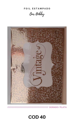 Foil Estampado Our Hobby - COD 40 - comprar online