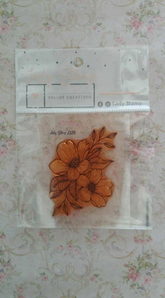 Lady Stamp J329 - Flor Moderna