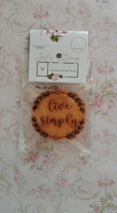 Lady Stamp F703 - Live simply
