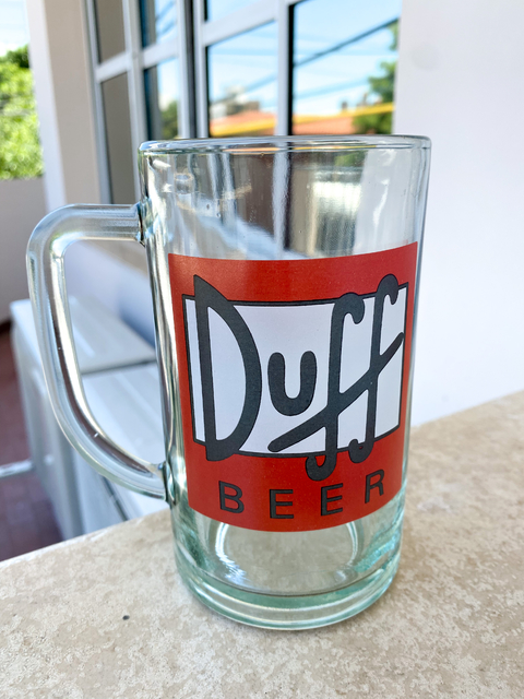 Vaso chopero SIMPSON DUFF CUADRADO